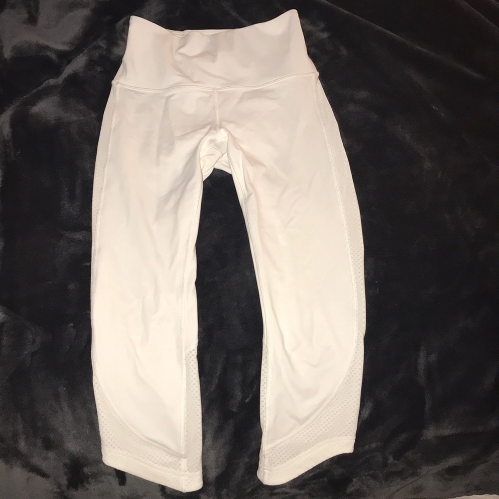 Lululemon athletica pants white anew crop size 2